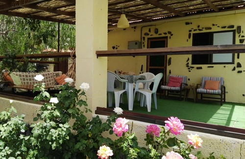Valle Gran Rey Cabaña | Casa rústica, muy tranquila, con amplia terraza,vistas al mar.