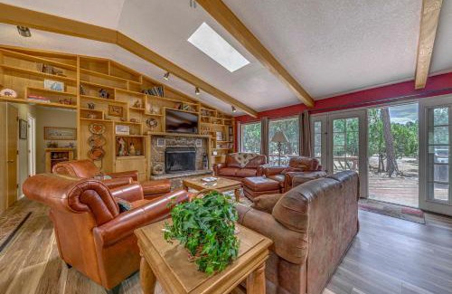 Alto Casa | Rustic Alto Cabin with Hot Tub, Deck and Fireplace!