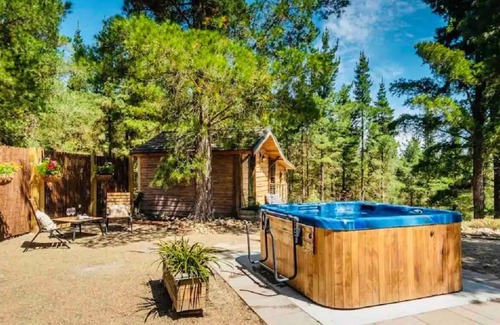 Alexandra Cabina | Rustic Cabin With hot tub at Homewood Forest Retreat