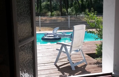 Gourbera Casa | casa rústica con piscina en el corazón del campo de Landes