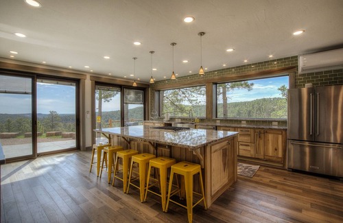 Colonial Pine Hills Casa | Rustic Mountain Modern Home With Breathtaking Black Hills Views!
