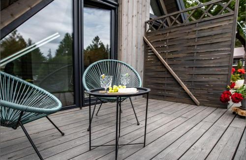 Birstonas Apartamento | Rytas cozy apartment in the guest house with the terrace and the stunning view to the river side