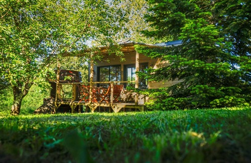 Riocaud Cabina | Séjour Détente Dans une Tiny House et son Bain Bordelais