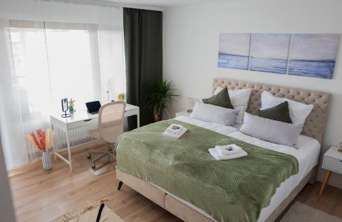 Center Apartamento | Südstrand, Zentral, Balkon, Wifi, Fahrstuhl, Parken