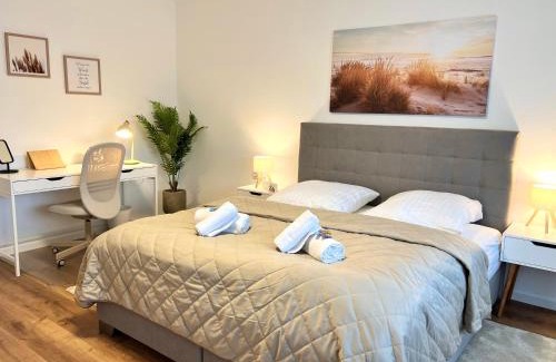 Center Apartamento | Südstrand, Zentral, Balkon, Wifi, Fahrstuhl, Parken