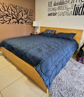 Ciudad López Mateos Apartamento | S01 SUITE KING SIZE Premium Frente al TEC CEM con Cocineta WiFi Balcón Parking Terraza