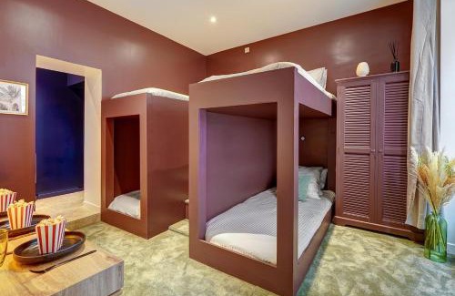 Quartier de Rochechouart Apartamento | Sacré Coeur, Netflix & Chill by ecoflats