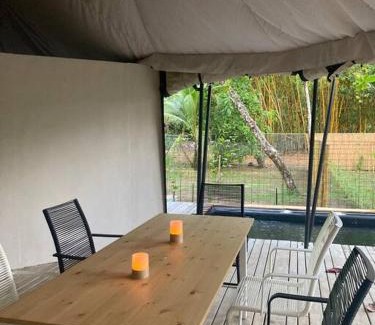 Savegre Casa | Safari tent with private pool close to Manuel Antonio