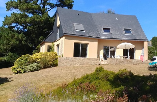 Saint-Briac-sur-Mer Villa | Villa vista mar, acceso directo playa sur exposición