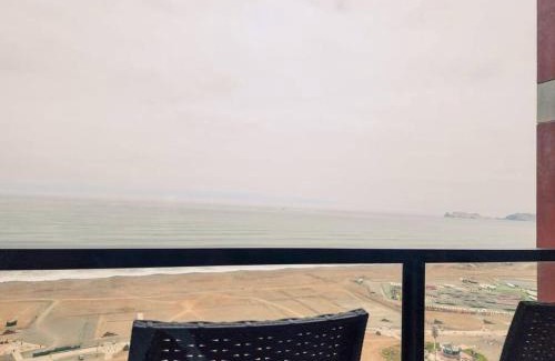 San Miguel Apartamento | San Miguel Exclusivo Depa Vista al Mar, piscina