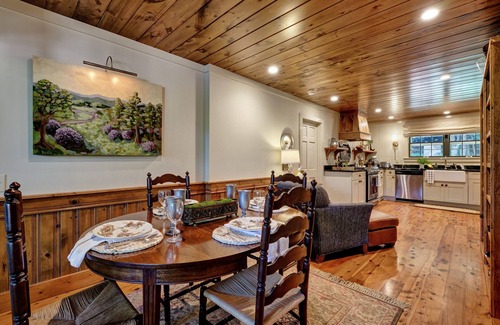 Lake Sequoyah Casa | Sanctuary Cottage - Historic Highlands Charm w/ Screen Porch, Firepit out Front
