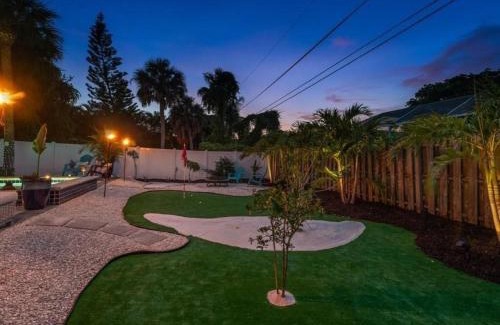 Naples Park Casa | Sanctuary Home Naples-Luxury Beach House with Private Pool and Oasis!