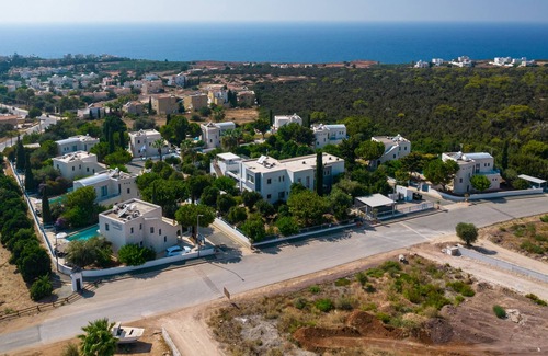 Agios Georgios Pegeias Villa | Sanders Azzurro - Villa adorable con piscina privada