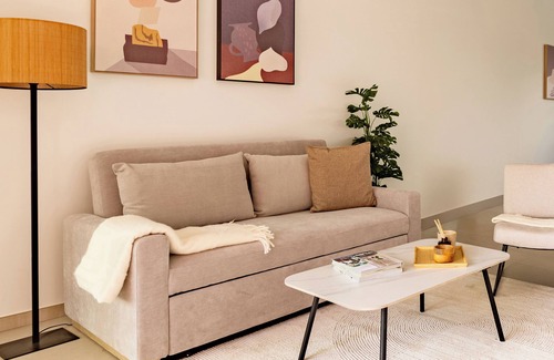 Vasa Koilaniou Apartamento | Sanders Limassol Park - Bonito apartamento de 1 dormitorio con balcón