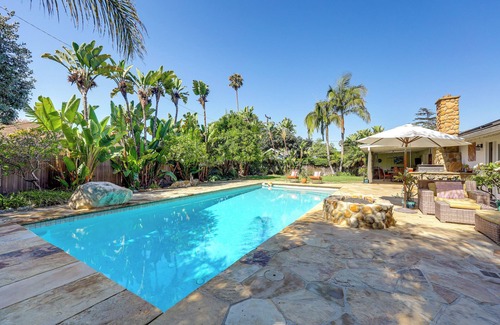 Santa Barbara Cabaña | Santa Barbara Vacation Rental w/ Pool & Hot Tub!