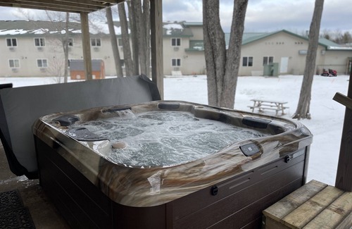 Christmas Apartamento | Santa's Shack Abajo - Cerca de las rocas en la foto