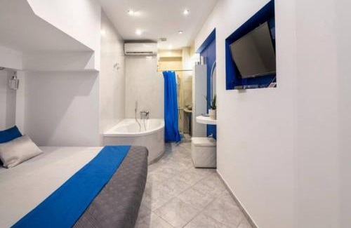 Mousio Apartamento | Santorini Style at Nathional Archeological museum of Athens,Greece