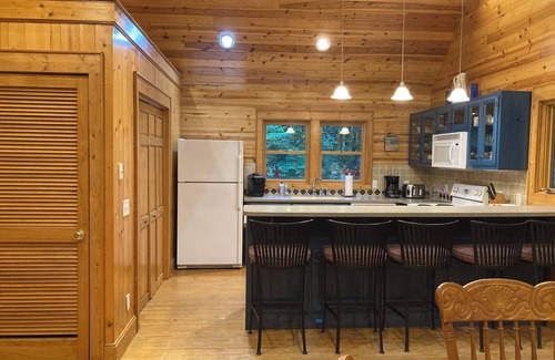 Wiley Cabaña | Sapphire - A Lovely Cottage in the Woods with Mountain Scenery