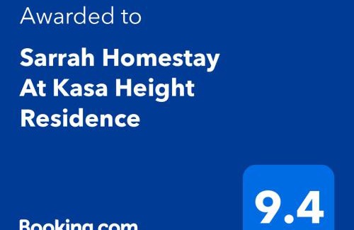 Kampung Jelatang Casa | Sarrah Homestay At Kasa Height Residence