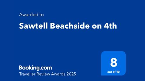 Sawtell Apartamento | Sawtell Beachside on 4th