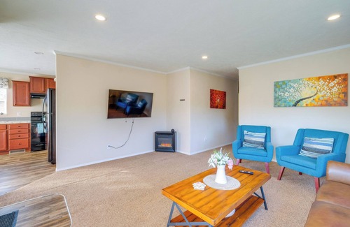 Rapid City Cabaña | Scenic Retreat w/ Cozy Fire Pit Near Torch Lake