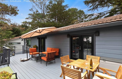 Del Monte Forest Casa | Scenic Solitude: Gorgeous Remodeled 3 Bedroom 2 and a Half Baths Panoramic Views