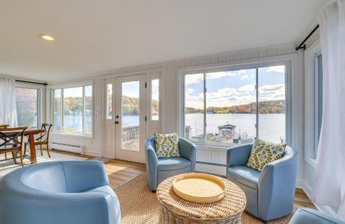 Center Moreland Casa | Scenic Waterfront Home with Dock on Lake Winola!