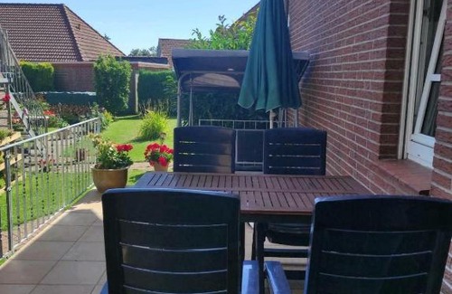Flegessen Apartamento | Schöne offene Ferienwohnung mit großer Terrasse.
