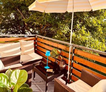 Treis an der Lumda Apartamento | Schöne Terrassenwohnung zwischen Giessen und Marburg