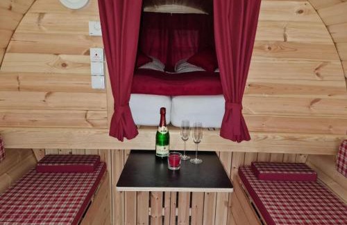 Rees Otro | Schlaffass Holzfass im Banjapark Rees ohne Banja Sauna