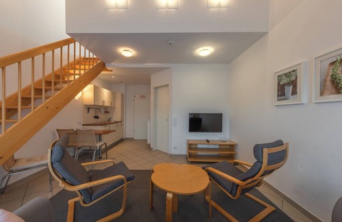 Mirow Apartamento | Schneeeule 220 - Gemütliches Apartment Über 2 Ebenen im Aparthotel Mirow