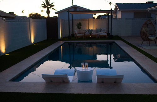 Papago Parkway Casa | Scottsdale Amazing Pool+Hot Tub - 30 Nights Minimum