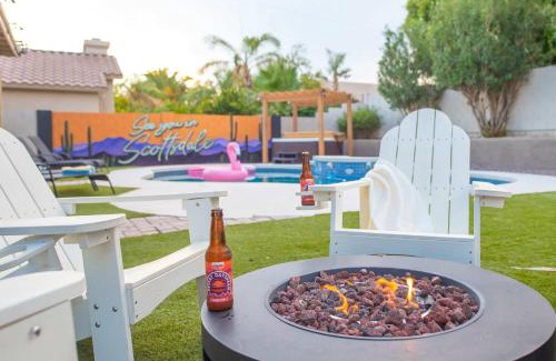 Tatum Horizons Casa | Scottsdale Paradise Poolside with Hot Tub & Gym