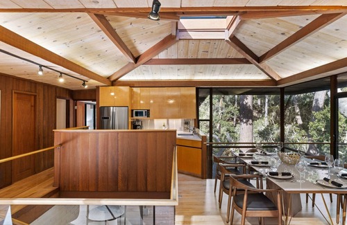 Rancho Rio Vista Casa | Sea of Tranquility: Iconic Glass House in Forest Glade 3BR2BA 30Night min