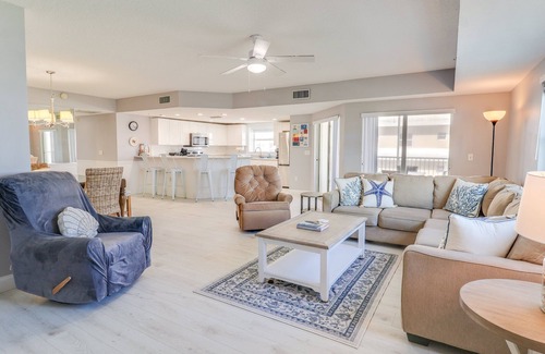 New Smyrna Beach Condominio | Sea & Sky Retreat | 3BR Oceanwalk w/ Ocean Views + Pool
