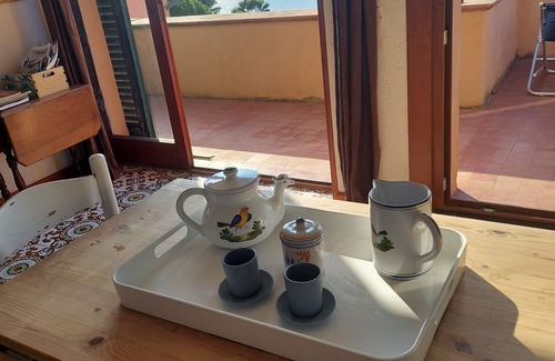 Cala Piccola Casa | Sea terrace with breathtaking views with access to the Calapiccola club