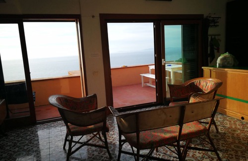Cala Piccola Casa | Sea terrace with breathtaking views with access to the Calapiccola club