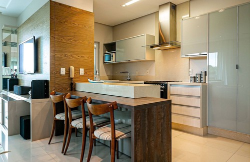 Santinho Apartamento | Sea View | Large Balcony with BBQ Grill #CSA01D
