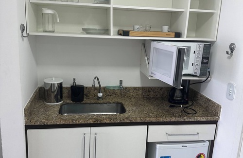Marinas Apartamento | Seafront flat, recently renovated, inside the only shopping mall in Angra (Piratas Mall)