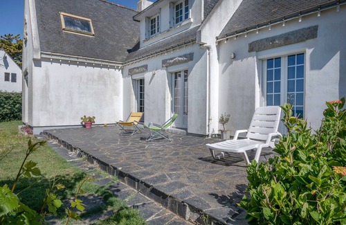 Saint-Gildas-de-Rhuys Chalet De Esquí | Maison en front de mer- 10 Personnes - Jardín