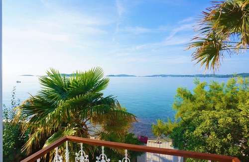 Orebic Villa | Frente al mar Villa Inés, antigua casa de capitanes, villa frente al mar con piscina privada