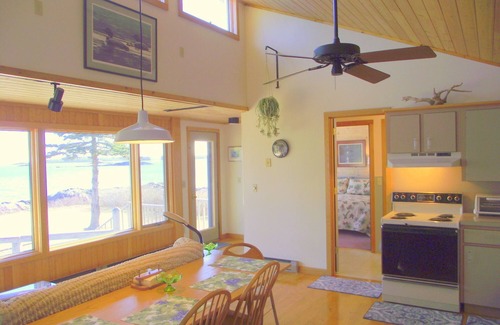 Jonesport Casa | Searenity Cottage Maine Oceanfront Secluded Waterfront Beach House Getaway