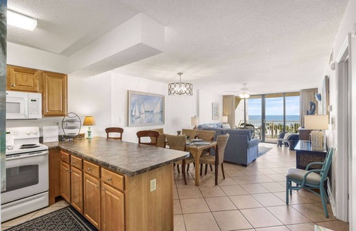 Orange Beach Apartamento | Seaside Beach 5417- Two Bedrooms Waterfront Condo With Pool Sauna Amazing Ocean View Balcony