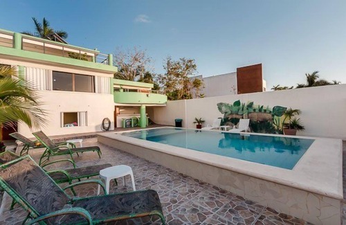 Zona Hotelera Norte Casa | Oasis Junto al Mar, Gran Oceano Frente a la Piscina, Vistas al Mar