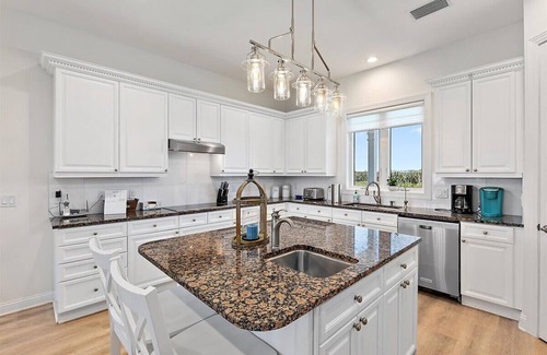 South Ponte Vedra Beach Casa | 4/4 lujo Hm - Ascensor - Porche cubierto - Todas las habitaciones abiertas a las terrazas frente al mar