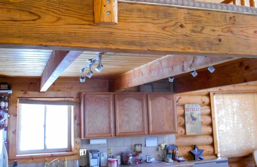 Mammoth Creek Casa | SECLUDED A FRAME LOG CABIN OVERLOOKING IPSON CREEK AT PANGUITCH LAKE