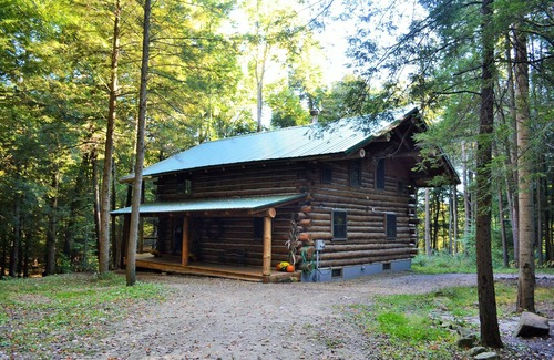 Centerville Cabina | Cabaña aislada en el bosque de Pennsylvania
