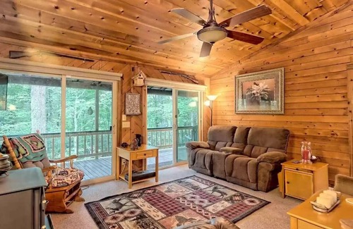 Clayton Cabina | Secluded Cozy Cabin Near Clayton