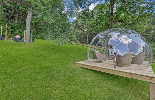 Logan Casa | Secluded Log Cabin, Outdoor Sauna, Hot Tub, DOME, Game Rm, EV, BBQ