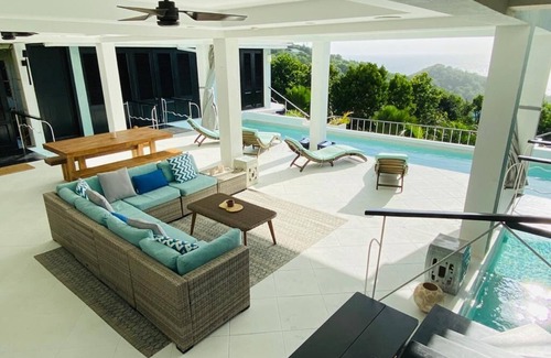 Spring Estate Villa | Secluded Luxury Villa, 4BR, Ocean & Spring Views for 8